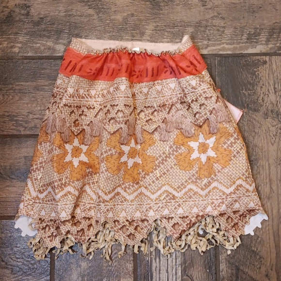 Moana Costume Skirt Only 4-6X - Picture 2 of 2